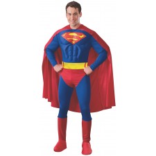 Superman Muscle Chest Adult Costume