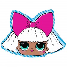 LOL Surprise Together 4EVA Lunch Plates 16cm x 22cm 8 pk