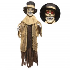 Halloween Reaper Hanging Animatronic 100cm x 18cm x 153cm