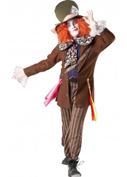 Mad Hatter Alice In Wonderland Deluxe Adult Costume
