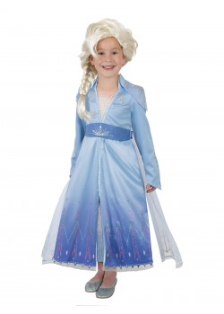 Elsa Frozen 2 Premium Child Costume & Wig Disney