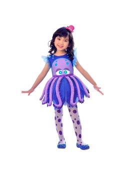 Octopus Girl's Costume 2-3 Years