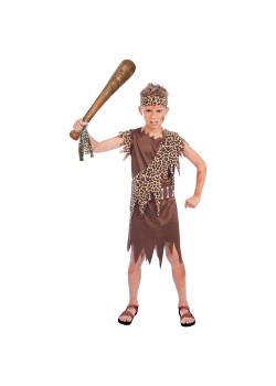 Caveboy Boy's Costume 4-6 Years