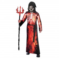 Fire Reaper Unisex Kid's Costume 8-10 Years