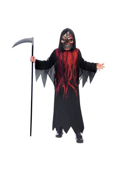 Dark Shadow Reaper Unisex Kid's Costume 10-12 Years
