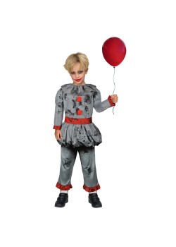 Bad Clown Boy's Costume 10-12 Years