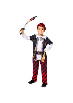 Pirate Sustainable Jumpsuit Boy's Costume 4-6 Years