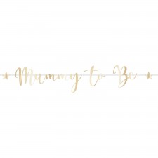 Ready To Pop Mummy to Be Letter Banner 1.8m