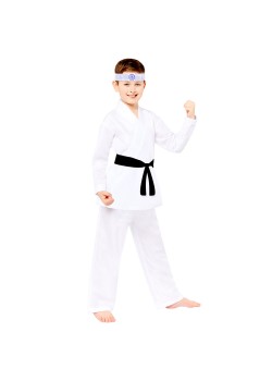 Miyagi De Karate Unisex Kid's Costume 12-14 Years