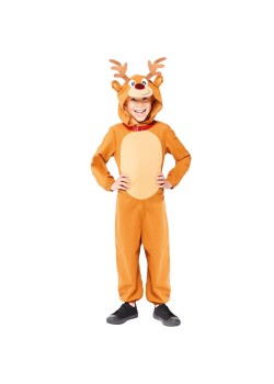 Reindeer Unisex Kid's Costume 3-4 Years