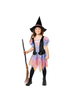 Ombre Witch Girl's Costume 3-4 Years