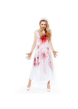 Bloody Bride Women's Costume Size 14-16