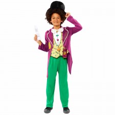 Willy Wonka Charlie & The Chocolate Factory Boy's Costume 4-6 Years