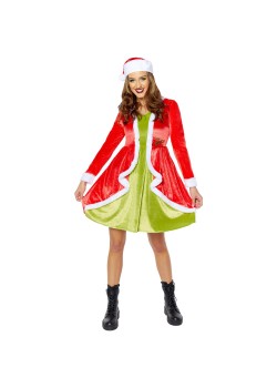 Dr Seuss The Grinch Women's Costume Size 8-10