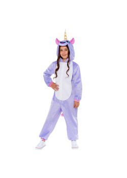 Unicorn Onesie Girl's Costume 8-10 Years