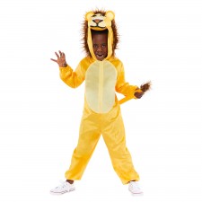 Lion Onesie Unisex Kid's Costume 10-12 Years
