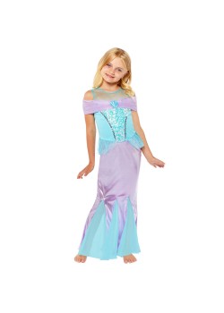 Mermaid Girl Costume 4-6 Years