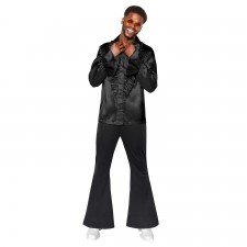 Disco Flared Trousers Men's Costume Small