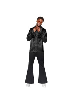Disco Flared Trousers Men's Costume Large