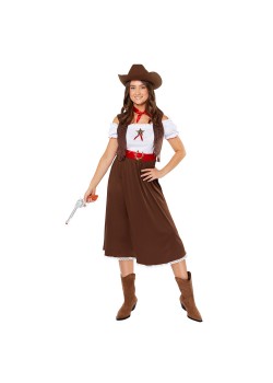 Western Cowgirl Women's Costume Size 8-10