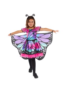 Pretty Butterfly Girl's Costume 4-6 Years