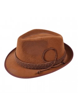 Oktoberfest Felt Hat - Brown