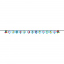 Block Bash Ribbon Banner