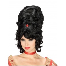 Black Beehive Wig for Adult 1960s