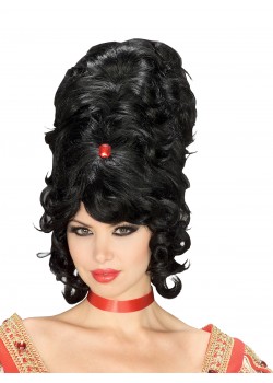 Black Beehive Wig for Adult 1960s