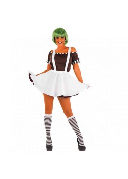 Sexy Factory Worker Morph Women's Costume Size 12-14