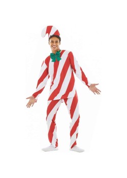 Candy Cane Men's Costume M