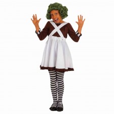 Factory Worker Morph Girl's Costume 7-9 Years