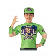 John Cena WWE Costume Top And Child Hat
