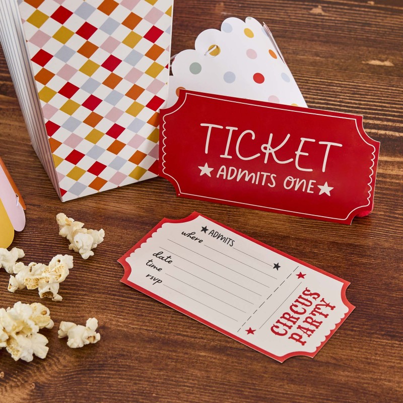 Circus Invitations | Express Party Supplies