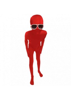 Red Morphsuit Morph Boy's Costume 4-6 Years