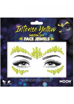 Moon Glow Intense Yellow Face Jewels