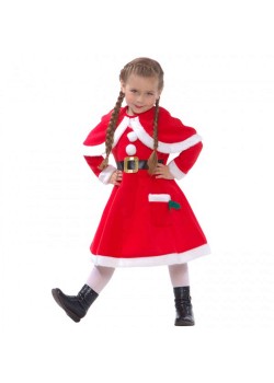 Little Miss Santa Girl's Costume 7-9 Years Little Miss Santa Girl's Costume 7-9 Years