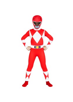Red Mighty Morphin Boy's Costumes 4-6 years