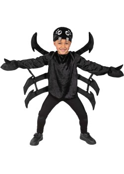 Black Spider Boy's Costumes 10-12 Years