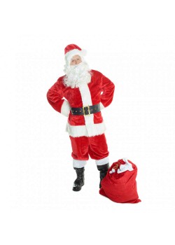 Santa Deluxe Men's Costume XL
