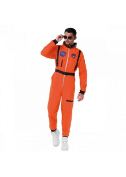 Orange Astronaut Morph Men's Costume Medium