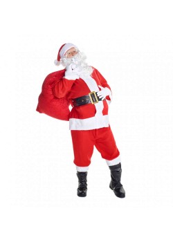 Santa Men's Costume L