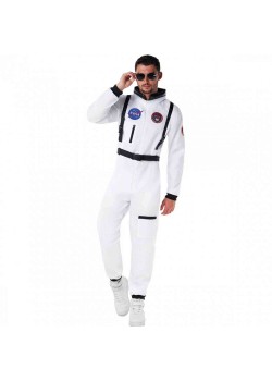 White Astronaut Morph Men's Costume Large
