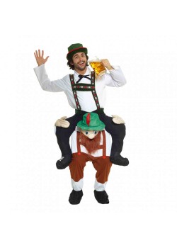 Bavarian Piggyback Morph Men's Costume 