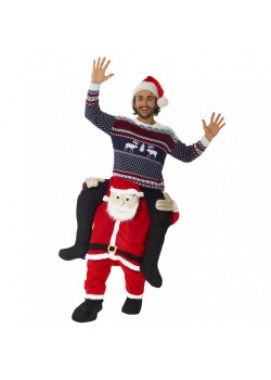 Santa Piggyback Morph Men's Costume 
