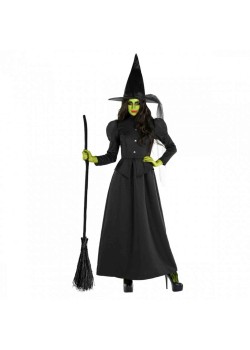 Black Wicked Witch of the West Morph Women's Costume Size 16-18