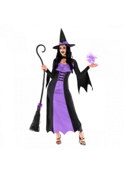 Purple Wicked Witch Morph Women's Costume Size 12-14