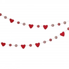 Heart Parisian Love Bunting Banner 1.5m