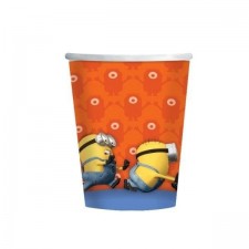 Minions Paper Cups 266ml Pack of 8
