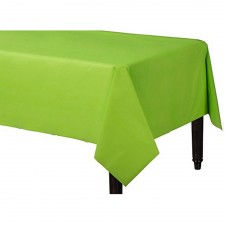 Kiwi Green Plastic Table Cover 1.37m x 2.74m